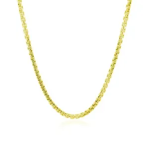 Unbranded 84078-18 2.4mm 14k Yellow Gold Round Box Chain Size: 18''