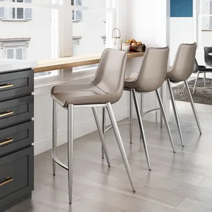 102028 | Zuo Modern Contemporary Inc Elegant Gray & Silver