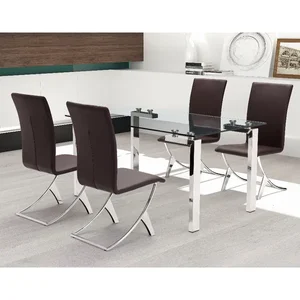 102103 | Zuo Modern Contemporary Inc Delfin Espresso Dining