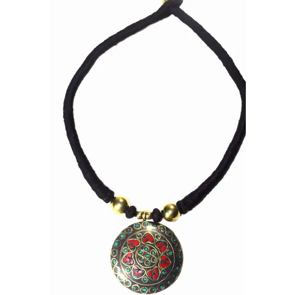 Wild MOS-13 Mosaic Medallion Necklace