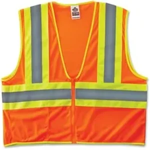 Tenacious Holdings Inc GloWear Class 2 Two-tone Orange Vest
