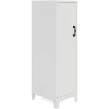 Lorell LLR 69854WE Soho Locker - 4 Shelve(s) - In-floor - For Office, 