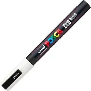 UBC PC3MWHITE | Uniball uni-ball Posca Paint Marker - Fine
