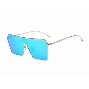 Iris PRSR-J64183-J10 Stylish Polarized Square Sunglasses In Blue