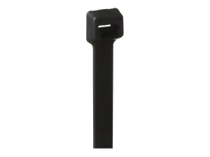 Panduit PLT4H-TL0 Pan-ty Cable Ties - 1.2 Ft - Black - 250 Pack