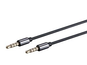 Monoprice 18634 Onyx Series Auxiliary 3.5mm Tr