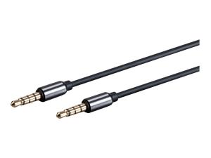 Monoprice 18633 Onyx Series Auxiliary 3.5mm Tr