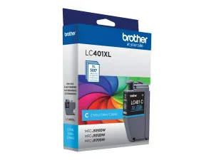 Original Brother LC401XLCS High Yield Inkjet Ink Cartridge - Single Pa