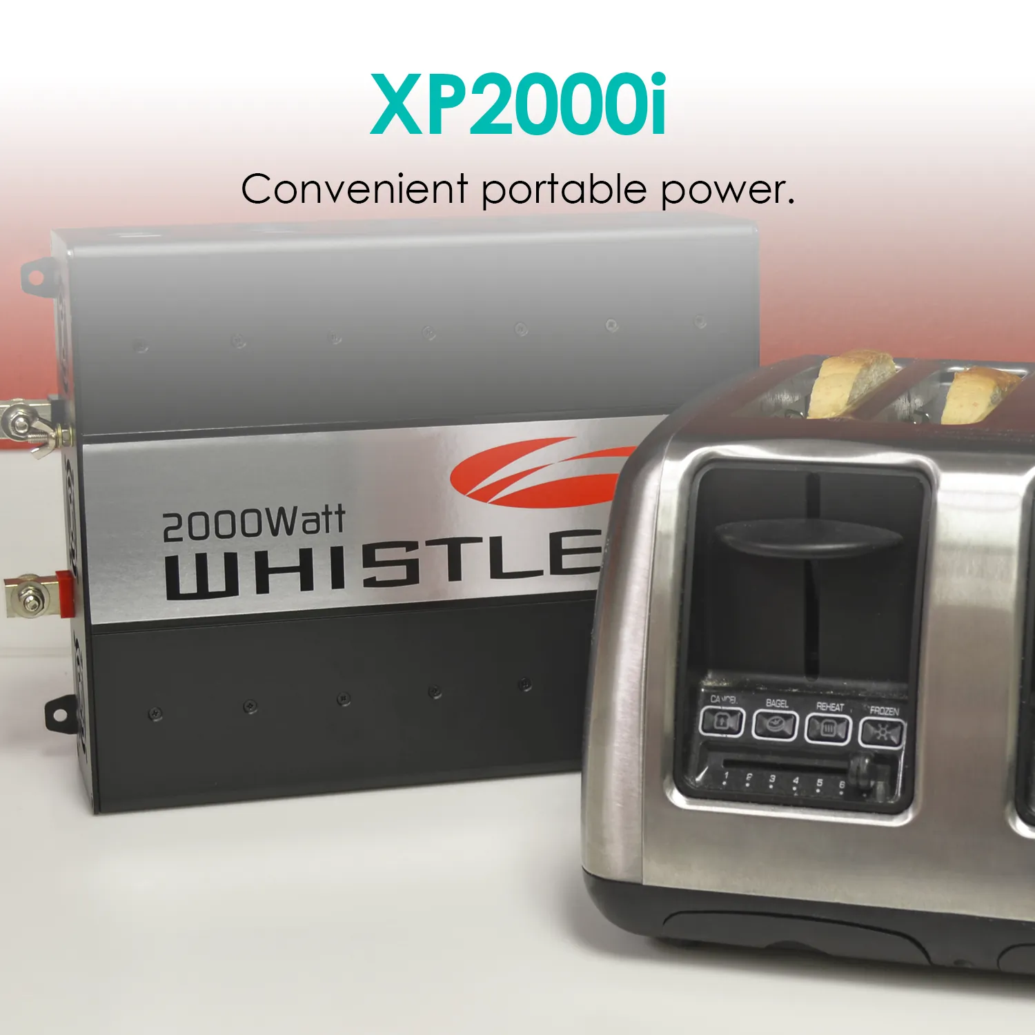 Whistler XP2000I Power Inverter 2000w 3out