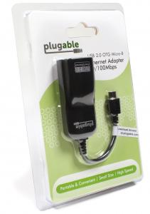 Plugable USB2-OTGE100 Plugable Usb 2.0 Otg Micro-b To Ethernet