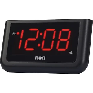 RCD30A | Acer RCA 1.4-Inch Red Display Alarm Clock