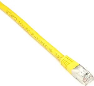 Black EVNSL0272YL-0025 Cat6 Shld Patch Cable 25 Feet 26 Awg