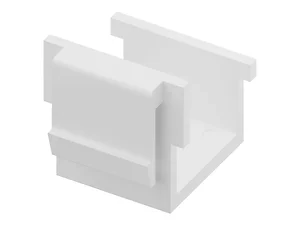 KEYBL-WHT | Unc Group Llc White Keystone Insert for Data
