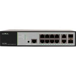 Luxul XMS-1208P 12-port8 Poe+ Gigabit Managed Switch