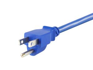 Monoprice 33566 3ft 18awg Blue Power Cord Cable