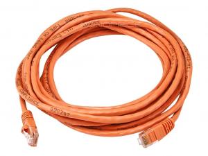 Monoprice 5569 Cat5e Bare Copper Cable - Orange 14ft