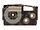 XR-6WES | Casio 1PK 6MM LABEL PRINTER TAPE - BLACK ON WHITE