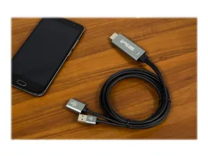 Syba SY-ADA31065 3-in-1 Hdmi Converter Cable From Smartphones  Tablets