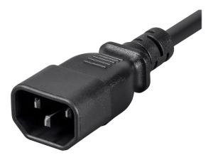 Monoprice 1303 Power Adapter Cord Cable-black 6ft