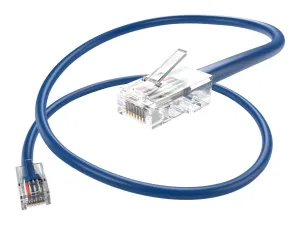 Unc PC5E-02F-BLU 2ft Blue Cat5e Patch Cable, Utp, No Boots