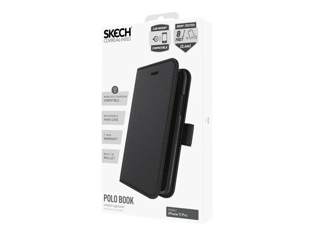 Skech SK42-PB-BLK Polo Book For Iphone 5.8in Blk