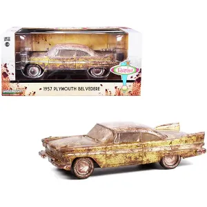 Greenlight 18261 1957 Plymouth Belvedere (unearthed) Desert Gold Metal