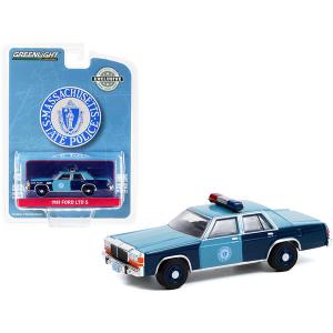 Greenlight 30289 1981 Ford Ltd S Massachusetts State Police Diecast Mo