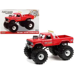 Greenlight 13608 1978 Ford F-250 Ranger Monster Truck With 66-inch Tir