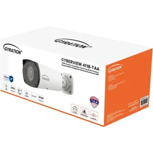 Adesso CYBERVIEW411B-TAA 4mp Cmos Adv-ai Bullet Cam Ip6712v  Poe Mtrzd