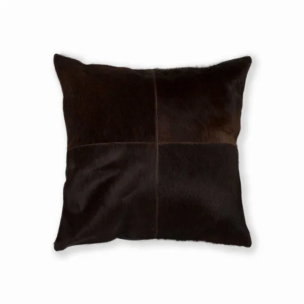 Homeroots.co 316763 18 X 18 X 5 Chocolate Quattro - Pillow