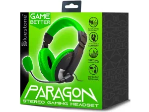 Bulk BB923 Paragon Stereo Gaming Headphones With Microphone In Black A