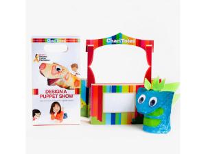 Bulk CA755 Chari Totes Design A Puppet Show Interactive Art Kit With M