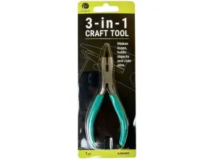 Bulk BB897 Craft Beading Jewelry Making 3 In 1 Tool