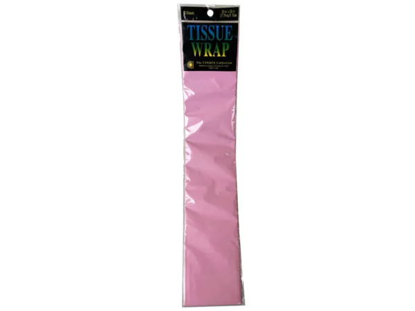 Bulk GB224 10 Sheet Pink Gift Tissue Wrap 20quot; X 20quot;