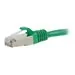 C2g 841 35ft Cat6 Snagless Shielded (stp) Network Patch Cable - Green 