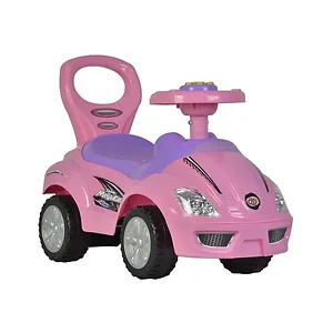 382A_pink | Dti Direct Freddo Toys Deluxe Pink Ride-On and