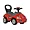 382A_red | Dti Direct Freddo Toys Deluxe Red Ride-On Car &