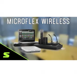 Shure MXW6/O=-Z10 Mxw6 Omni Boundary Transceiver For Wireless Systems