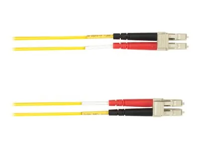 Black FOCMPSM-002M-LCLC-YL 2m Lc-lc Single-mode Fiber Optic Cable - Pl