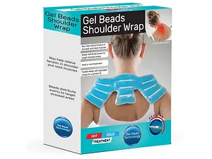 Bulk Buys Rejuvenating Gel Bead Shoulder Therapy Wrap