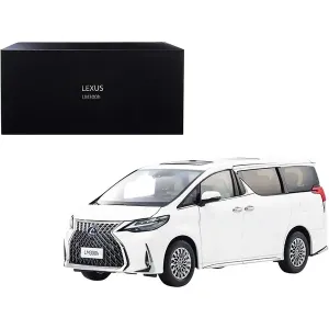 Kyosho 08963WP Lexus Lm300h Hybrid Van With Sunroof White Pearl 118 Di