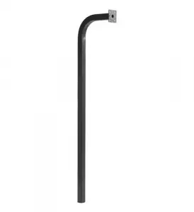 Viking VE-GNP-IG Black Gooseneck Pedestal With In-ground Mounting Brac