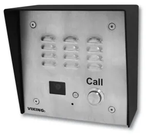 Viking E-35-EWP Stainless Steel Handsfree Phone With Dialer And Color 