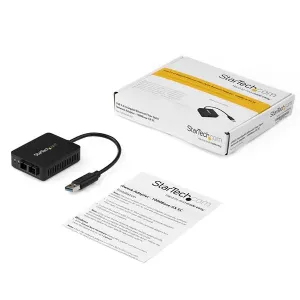 Startech US1GA30SXSC Usb To Fiber Optic Converter - 1000base-sx Sc - U