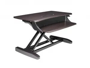 Ergotron 33-460-916 Compact Standing Desk Converter - Chocolate Finish