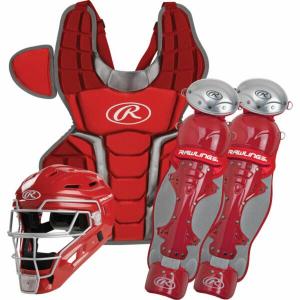 Rawlings R2CSY-S/SIL Renegade Catchers Set Ages Under 12 Scarlet-silve