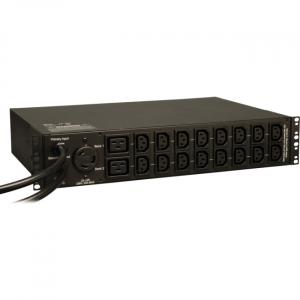 Tripp PDUMH30HVAT Pdu Metered Ats 208-240v 30a 16 C13; 2 C19; 1 L6-30r