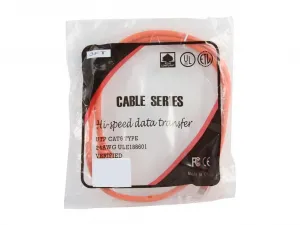 Bytecc C6EB-3O 3 Ft Cat 6 Orange Enhanced Network Patch Cable