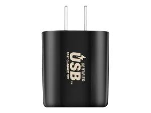 4xem 4XUSBCCHARGER Compact 18w Power Delivery Usb-c Wall Charger