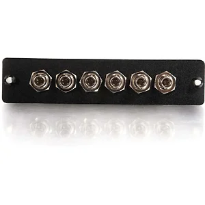 31102 | C2g QS Preloaded 6-Port Adapter Panel with Enhanced